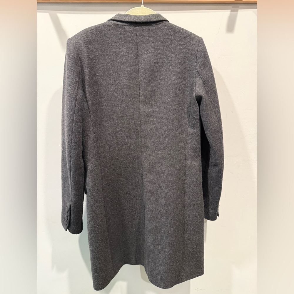 Reformation Grey Long Blazer - Picture 2 of 6